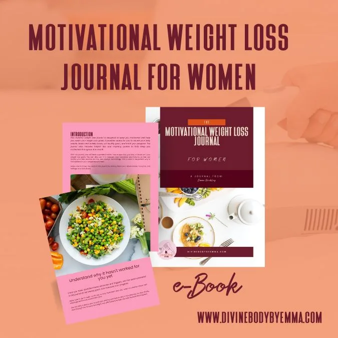 Motivational Weight Loss Journal for women