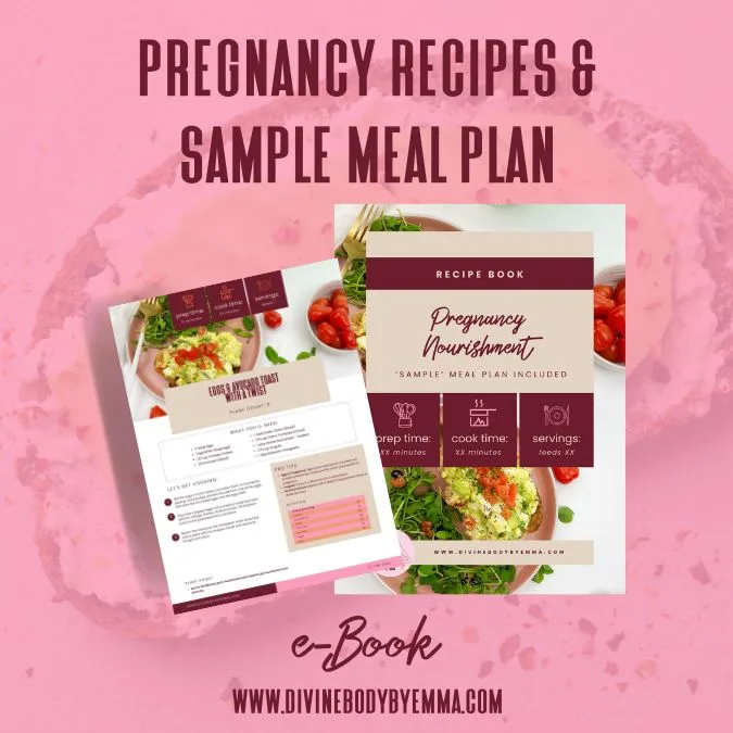 Pregnancy Recipes & Sample Meal Plan