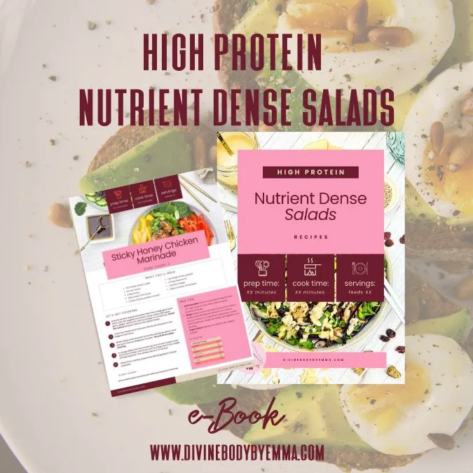 High protein Nutrient Dense Salads