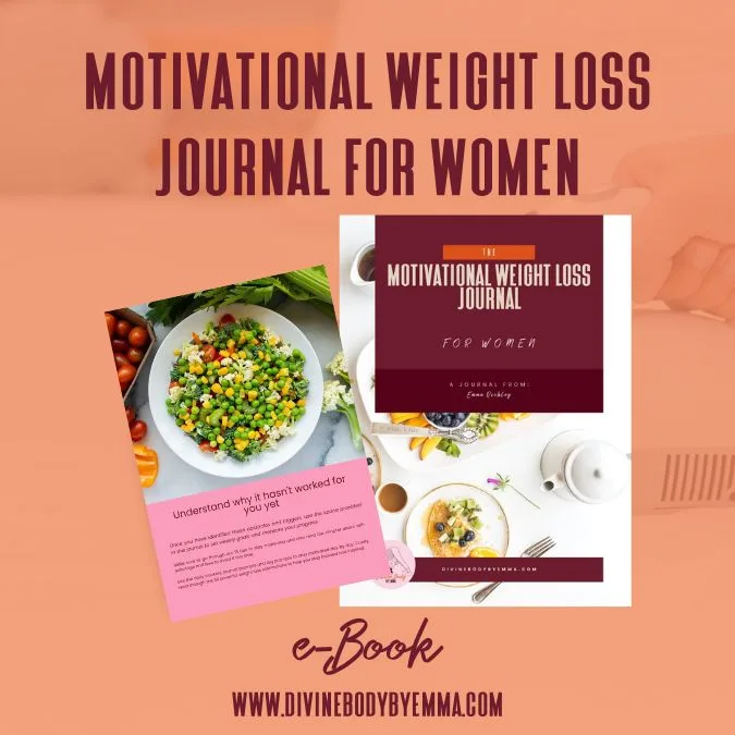 Motivational Weight Loss Journal for women