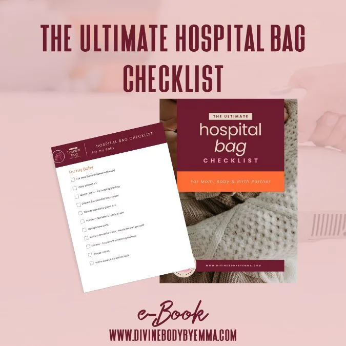 The Ultimate Hospital Bag Checklist